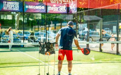 Kerekes Péter padelelnök, aki társaival meghonosította itthon a sportágat