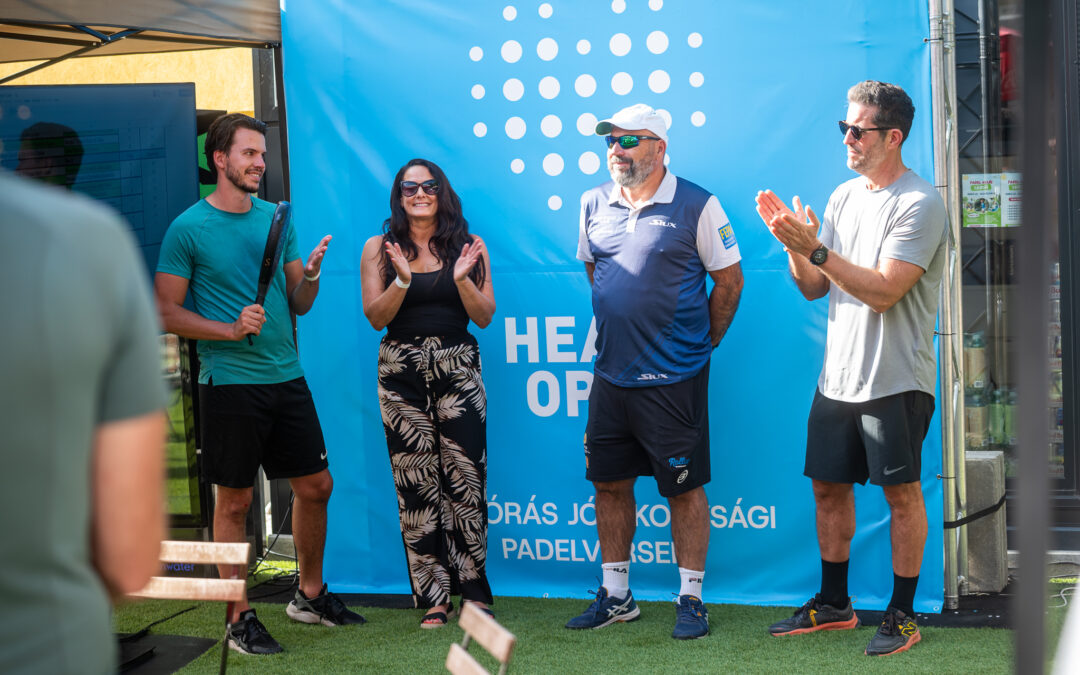 Példaértékű összefogás a padelpályán