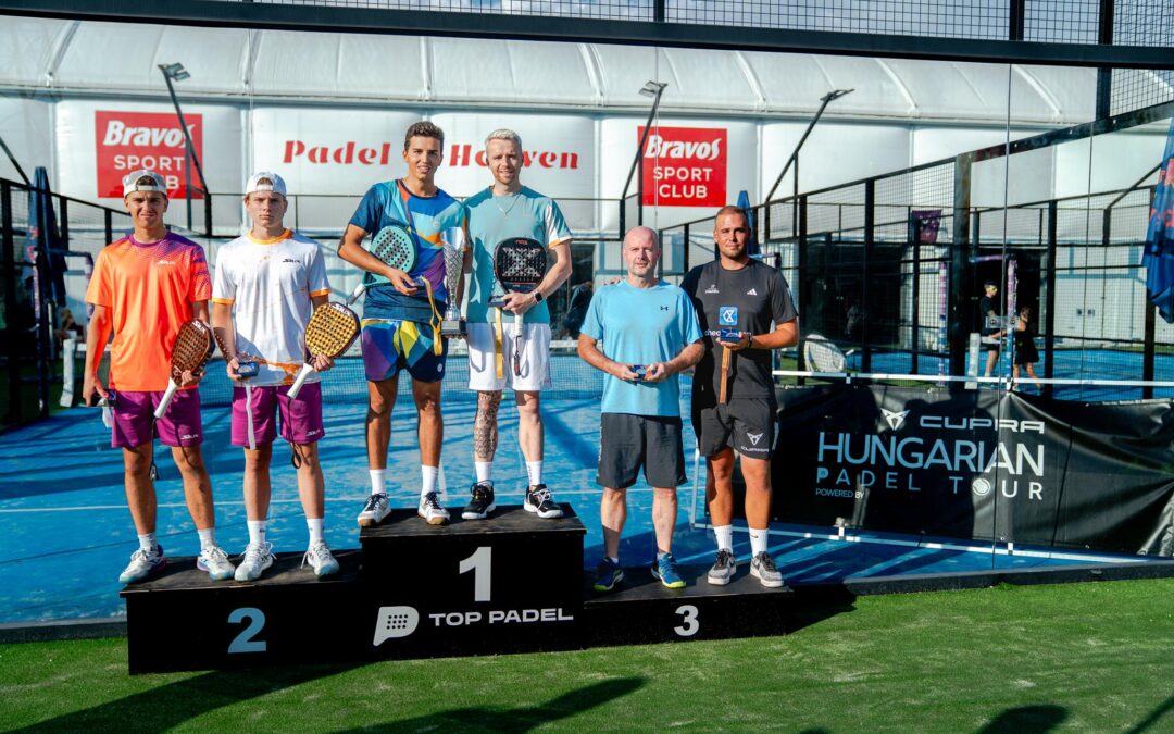 Az időjárás igen, a versenyzők nem tréfáltak a VIII. Szabadtéri Országos Padel Bajnokságon