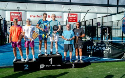 Az időjárás igen, a versenyzők nem tréfáltak a VIII. Szabadtéri Országos Padel Bajnokságon