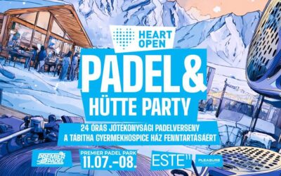 Jön a Heart Open 2.0 – Ismét a jótékonyságé a főszerep a padel pályákon