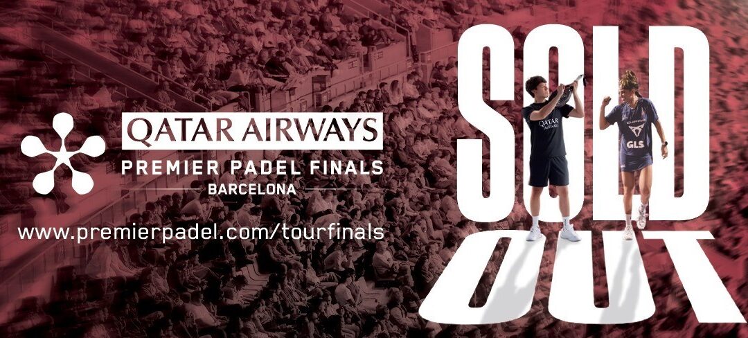 PREMIER PADEL FINALS BARCELONA: DUPLA TELTHÁZ LESZ A HÉTVÉGÉN A PALAU SANT JORDIBAN