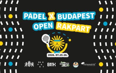 A Duna-parton hódít a padel: ezen a hétvégén ingyen próbálhatja ki bárki Budapest szívében