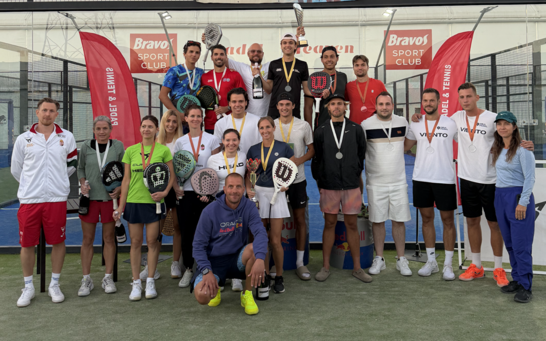 Születésnapi arany és három új bajnokpáros a szentendrei padel OB-n